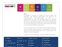 Tablet Screenshot of dhmedikom.de